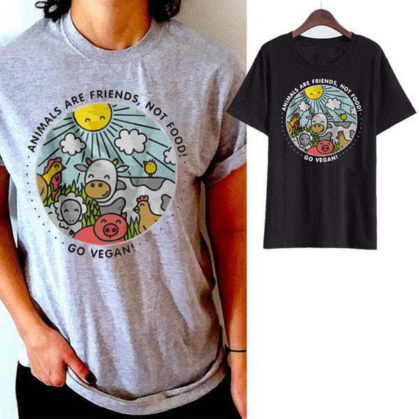 Γυναικείο μπλουζάκι με έγχρωμη εκτύπωση σε 2 χρώματα