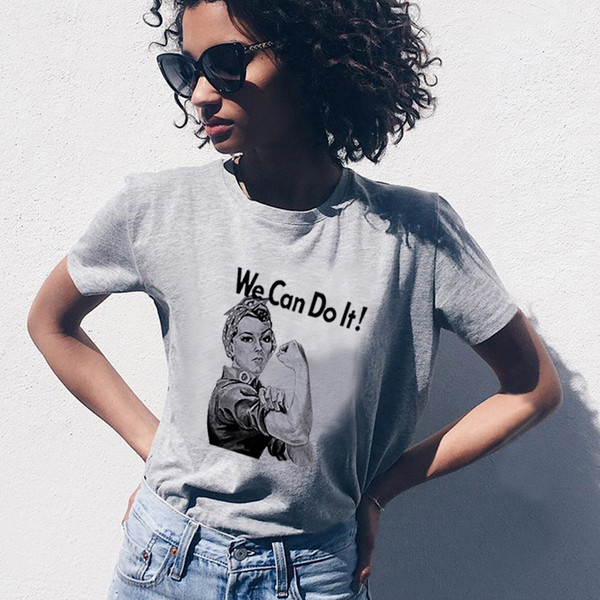 Tricou casual dama cu imprimeu si inscriptie