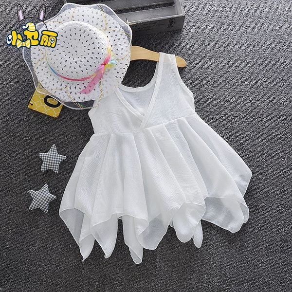 Rochie moderna pentru copii in mai multe culori cu decolteu in V