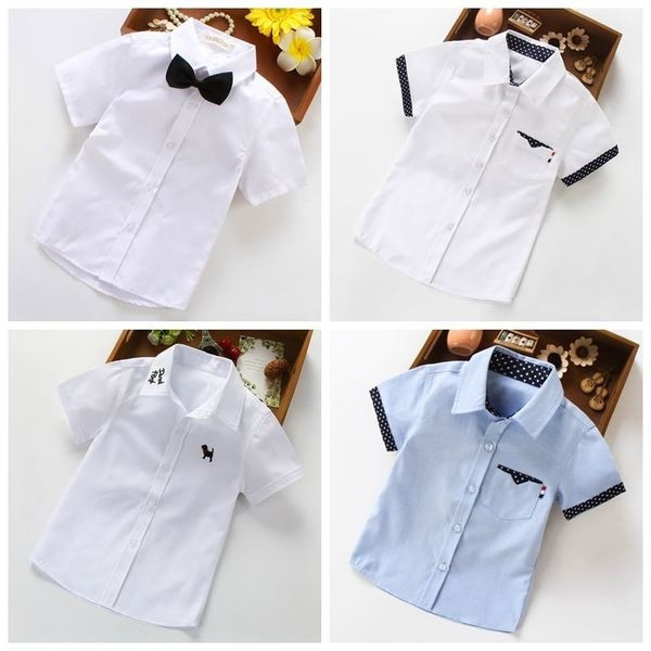 Cămașă pentru copii stilată pentru băieți în mai multe culori și modele