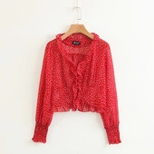 Interesanta bluza de dama cu maneci lungi in mai multe culori