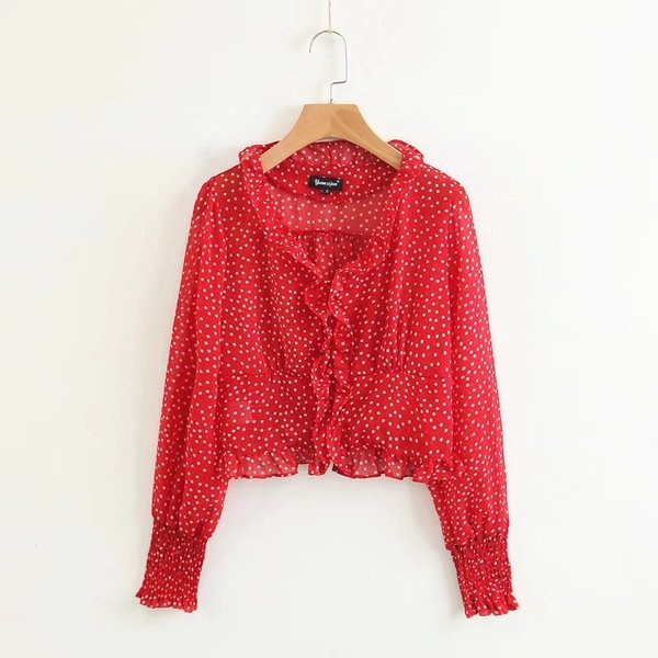 Interesanta bluza de dama cu maneci lungi in mai multe culori