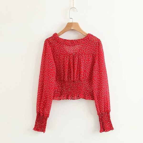 Interesanta bluza de dama cu maneci lungi in mai multe culori