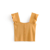 Maieu modern de dama in mai multe culori cu nasturi