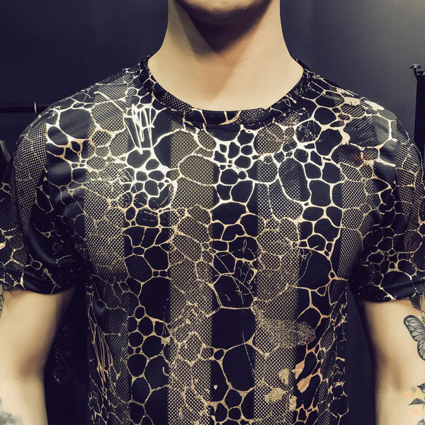 Aktuális férfi hálós póló