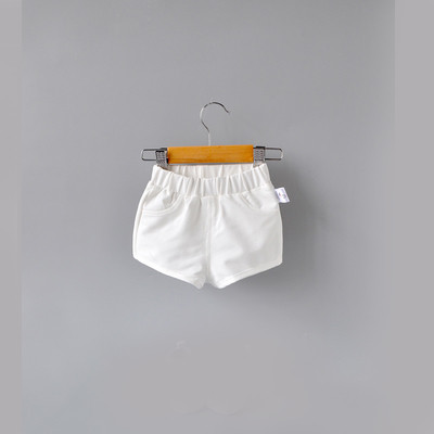 Pantaloni scurți pentru copii pentru fete și băieți cu talie elastică