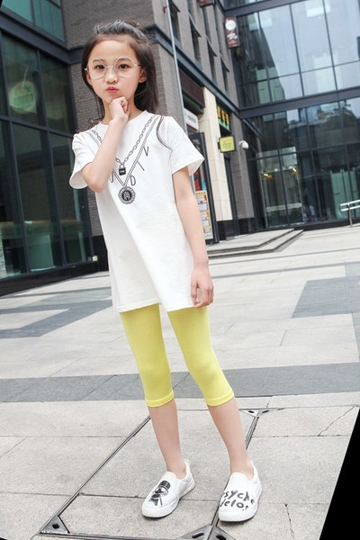 Παιδικό κολάν με μήκος  7/8  σε διάφορα χρώματα