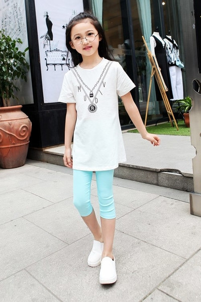 Παιδικό κολάν με μήκος  7/8  σε διάφορα χρώματα