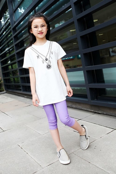 Παιδικό κολάν με μήκος  7/8  σε διάφορα χρώματα