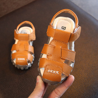 Детски сандалки за момченце в три различни цвята