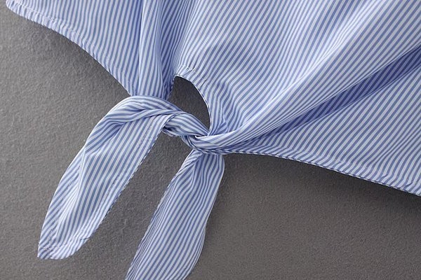 Bluza scurta de dama cu un singur umar si broderie