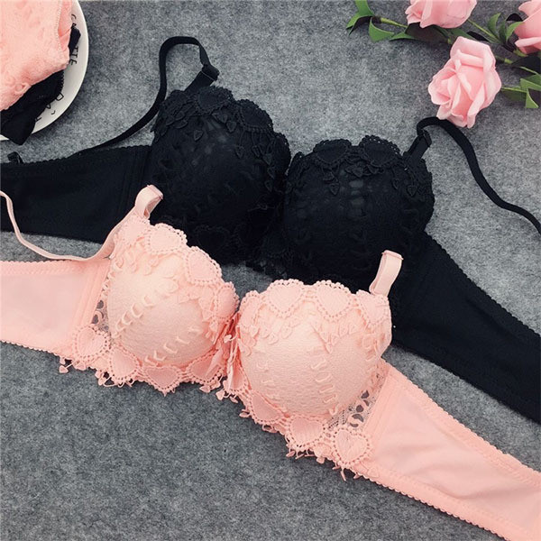 Sutien fresh de dama in doua culori cu dantela