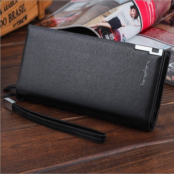 Nagyméretű férfi pénztárca kártyanyílással, 2 színben