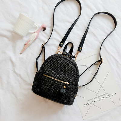 Μικρό πλεκτό γυναικείο σακίδιο σε τρία χρώματα