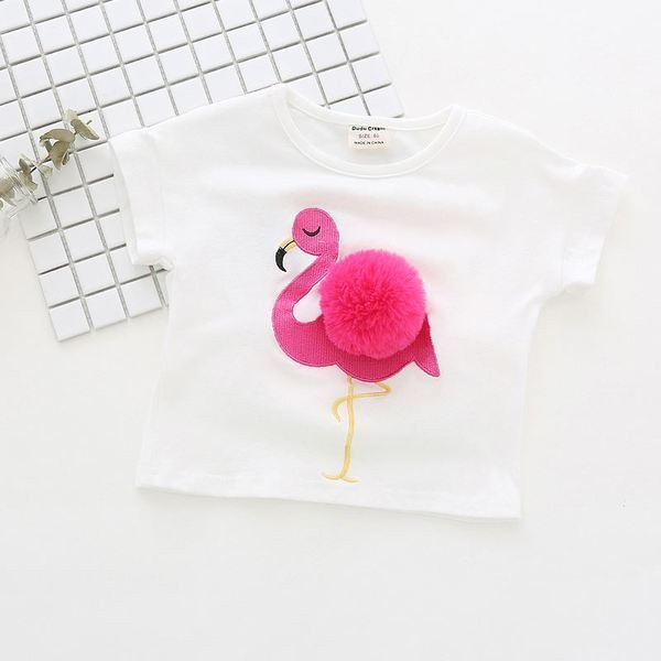 Детска тениска в два цвята с 3D мотив