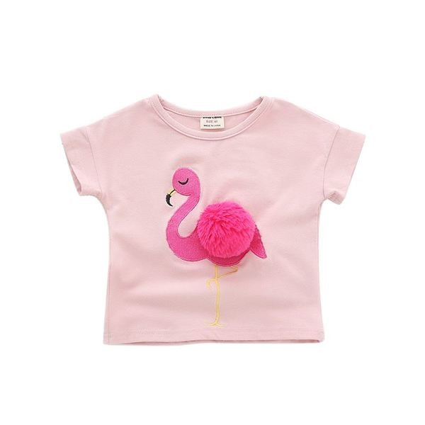 Детска тениска в два цвята с 3D мотив