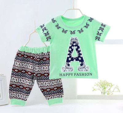 Βρεφικό σετ μοντέλο για κορίτσια και αγόρια - μπλουζάκι και κολάν με ψηλή μέση