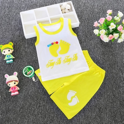 Βρεφικό σετ μοντέλο για κορίτσια και αγόρια - μπλουζάκι και κολάν με ψηλή μέση