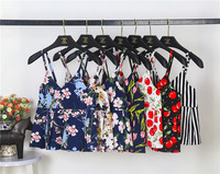 Maieu scurt de damă cu bretele în diferite modele