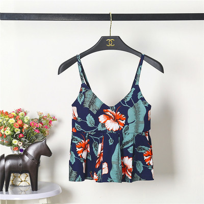 Maieu scurt de damă cu bretele în diferite modele