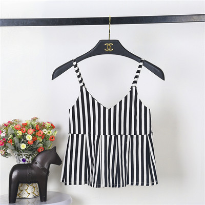 Maieu scurt de damă cu bretele în diferite modele