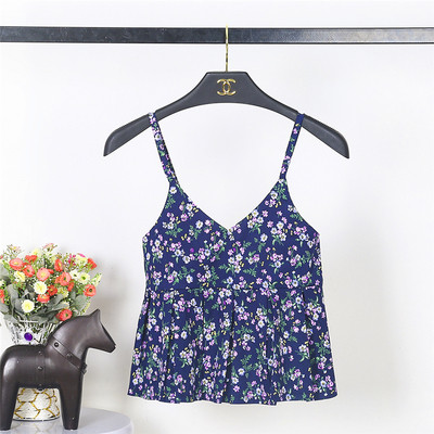 Maieu scurt de damă cu bretele în diferite modele