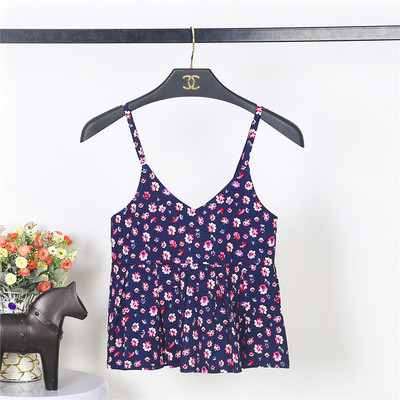 Maieu scurt de damă cu bretele în diferite modele