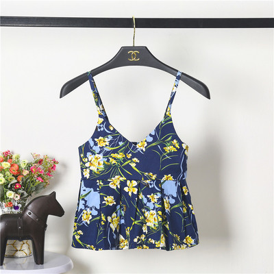 Maieu scurt de damă cu bretele în diferite modele