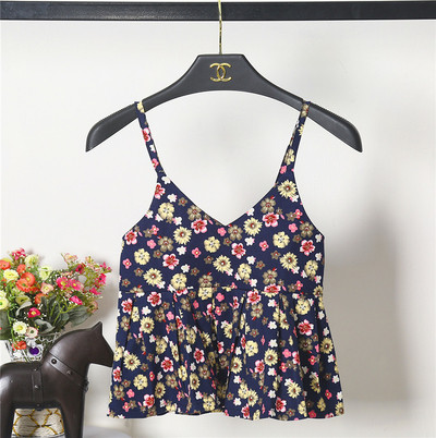 Maieu scurt de damă cu bretele în diferite modele