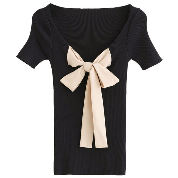 Γυναικεία μπλούζα με κορδέλα στην πλάτη σε διάφορα χρώματα