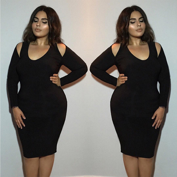 МАКСИ размер дамска  рокля в три цвята