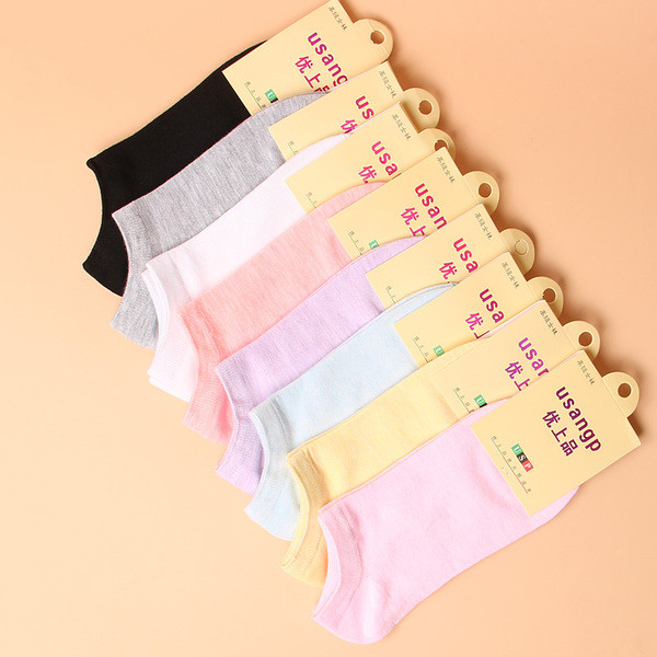 Γυναικείες κάλτσες - 8 κομμάτια σε διαφορετικά χρώματα