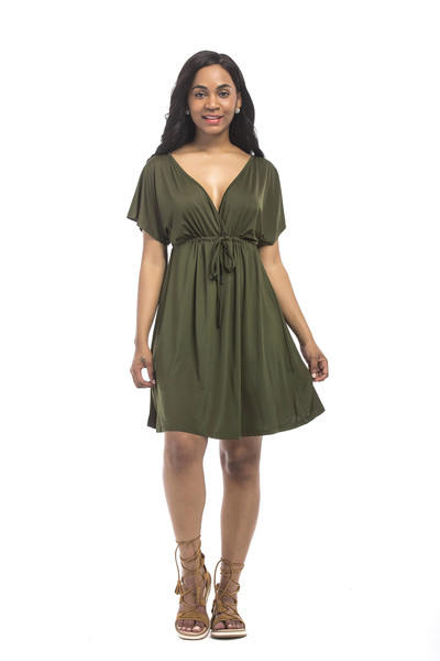 MAXI μέγεθος άνετο casual γυναικείο φόρεμα σε διάφορα χρώματα