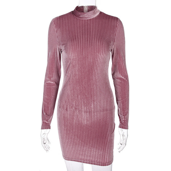 Rochie eleganta cu maneci lungi