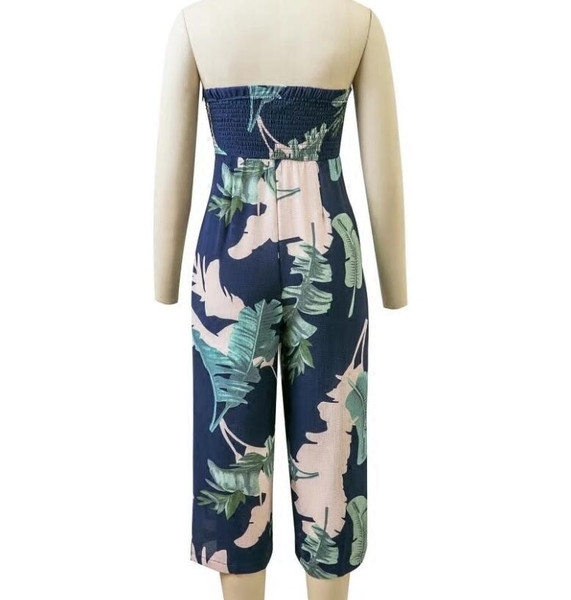 Γυναικεία ολόσωμι φόρμα με λουλούδια και μανίκια σε 2 χρώματα