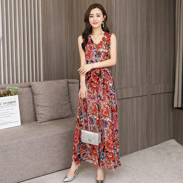 Κομψές γυναικείες φόρμες με floral μοτίβα και ζώνη