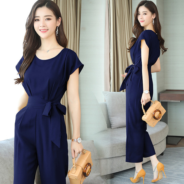 Κομψές γυναικείες φόρμες με ζώνη σε διάφορα χρώματα