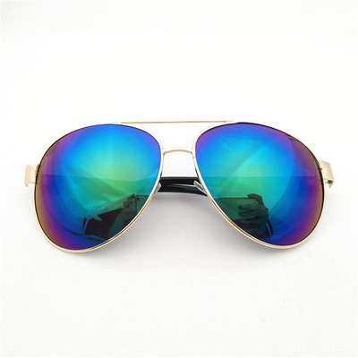 Férfi szemüveg színes kerek lencsékkel