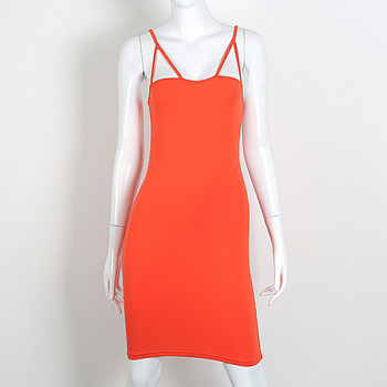 Σέξυ γυναικείο φόρεμα με λεπτές λουρίδες