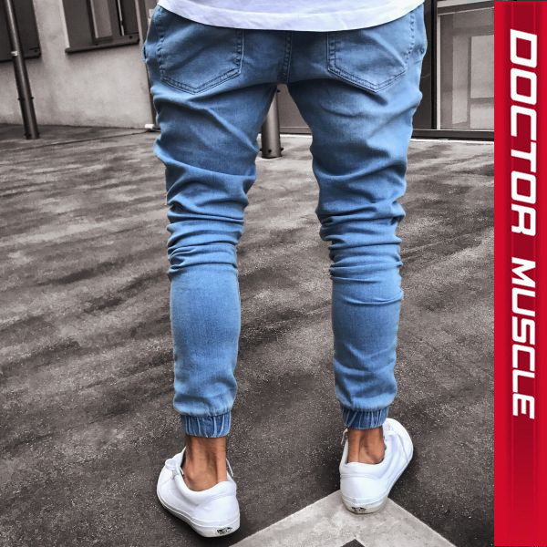 Világos alkalmi farmernadrág két színben