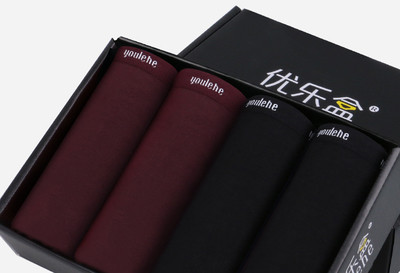 Ανδρικά βαμβακερά μπόξερ - 4 κομμάτια