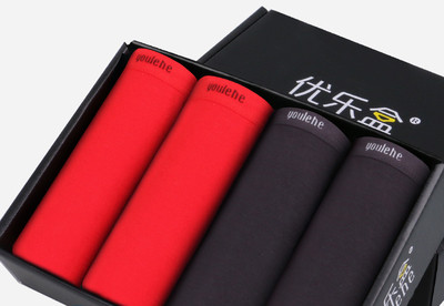 Ανδρικά βαμβακερά μπόξερ - 4 κομμάτια