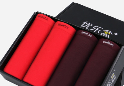 Ανδρικά βαμβακερά μπόξερ - 4 κομμάτια