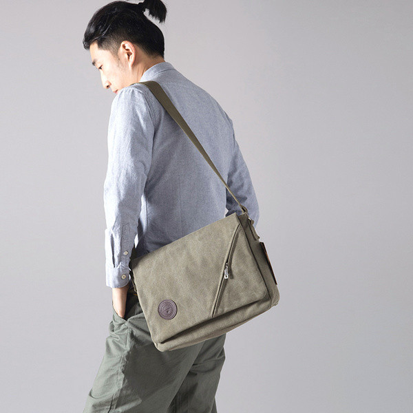 Ανδρική τσάντα με μακρά λαβή σε τρία χρώματα