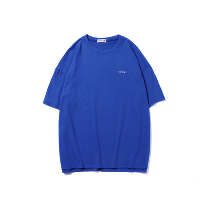 T-Shirt για άντρες σε ευρύ σχέδιο και λαιμόκοψη, κατάλληλο για τη καθημερινή ζωή σε διάφορα χρώματα