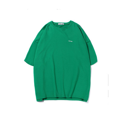 T-Shirt για άντρες σε ευρύ σχέδιο και λαιμόκοψη, κατάλληλο για τη καθημερινή ζωή σε διάφορα χρώματα