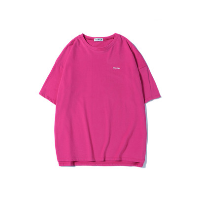 T-Shirt για άντρες σε ευρύ σχέδιο και λαιμόκοψη, κατάλληλο για τη καθημερινή ζωή σε διάφορα χρώματα