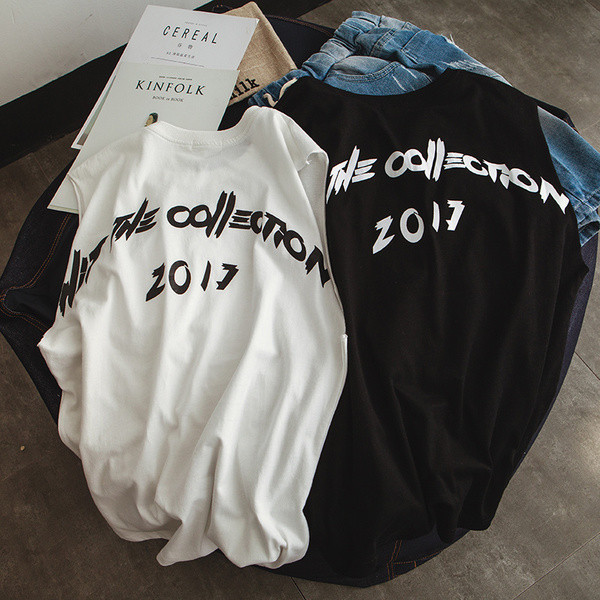 Férfi felső fekete-fehér, mintával