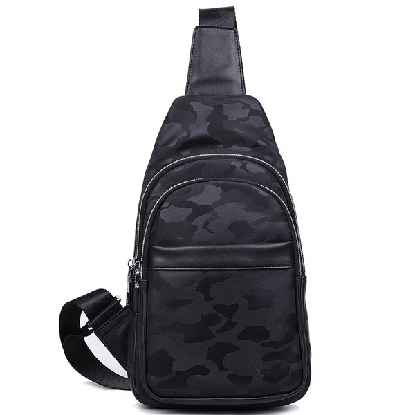 Casual ανδρική τσάντα σε σχέδια καμουφλάζ σε τέσσερα χρώματα