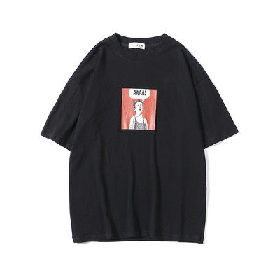 Ανδρικό μπλουζάκι με πολύχρωμο μοντέλο